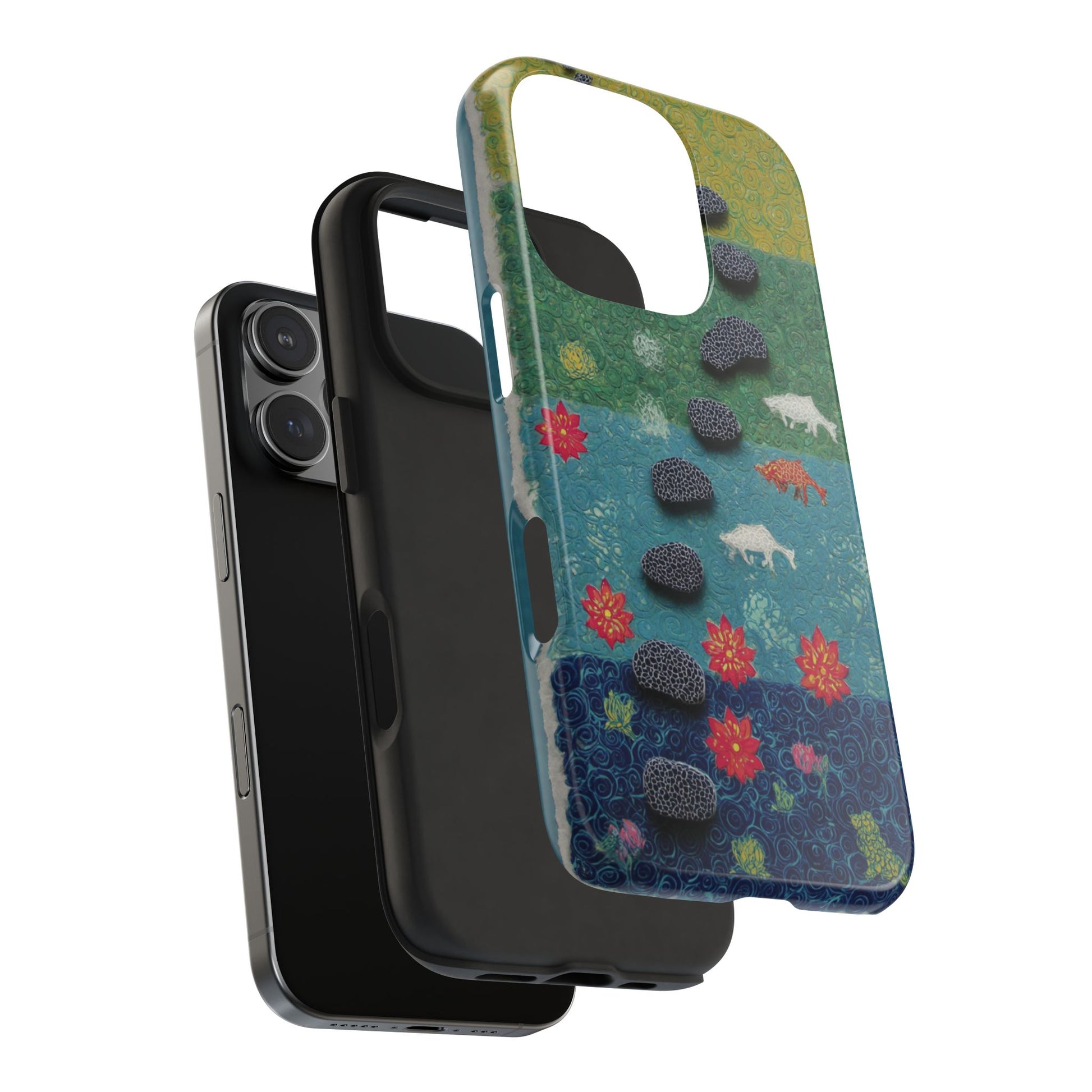 EcoVibe nature tough phone case with outdoor vibe