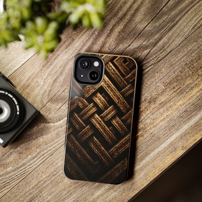 Heavy duty Norse mythology smartphone case back view