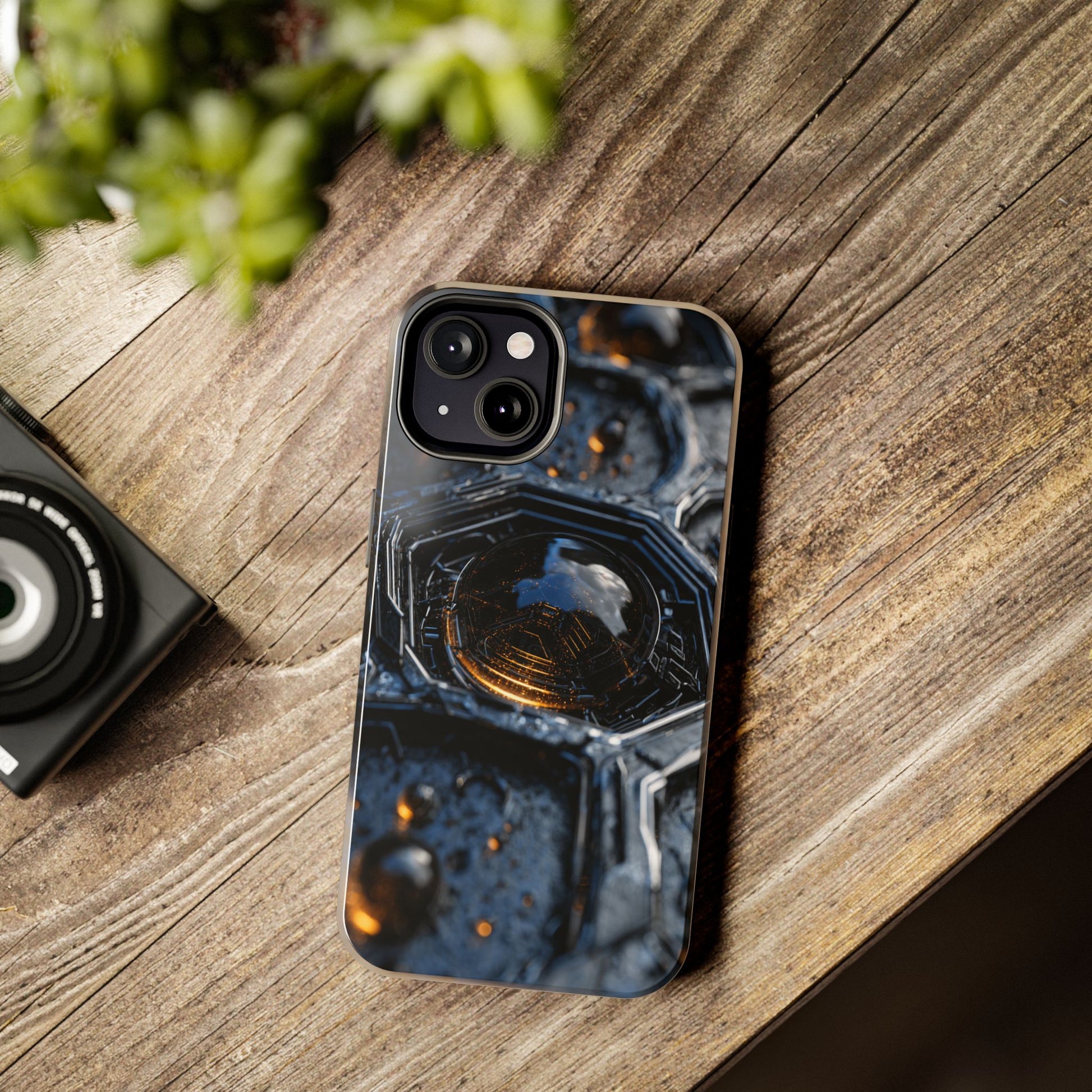 Skipper premium armored phone case detail shot