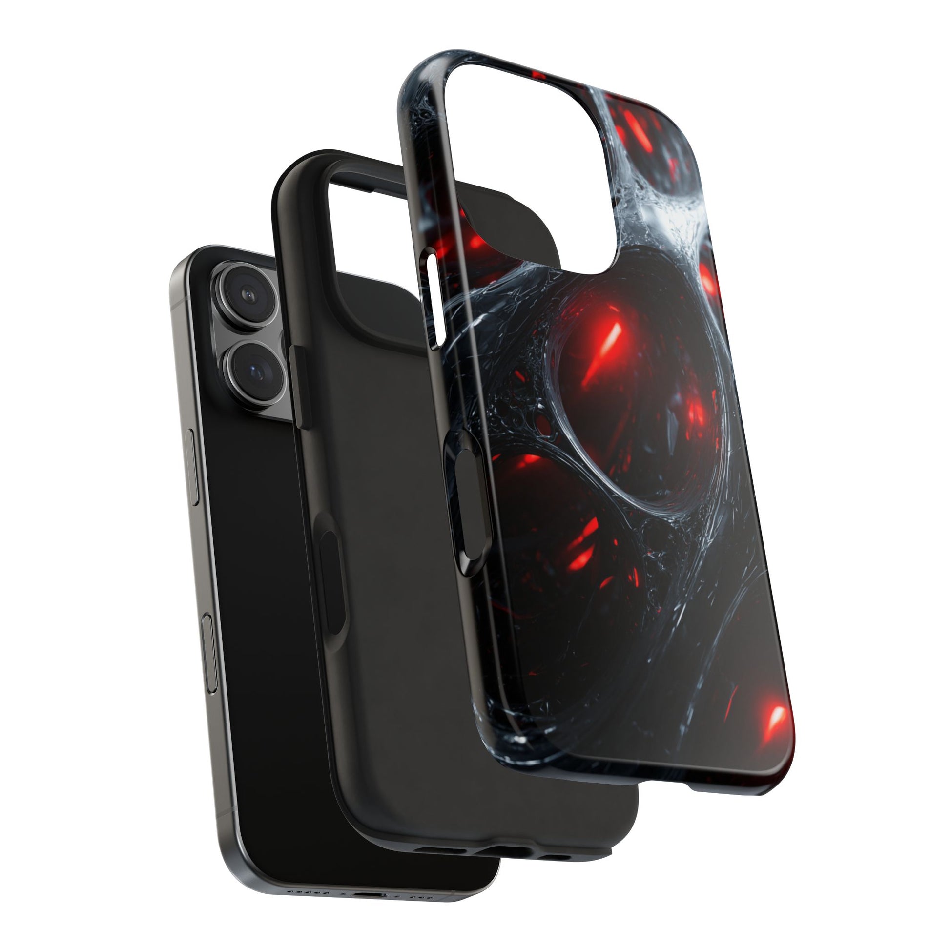Stylish edgy phone case for gamers and alternative fashion