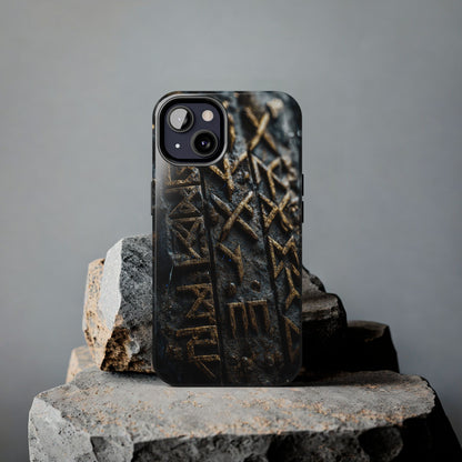 Unique historical rune phone case gift idea