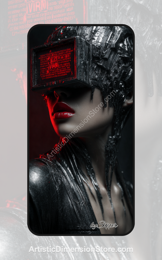 Cyberpunk Virus Queen Wallpaper 2025 - Dark Art HD